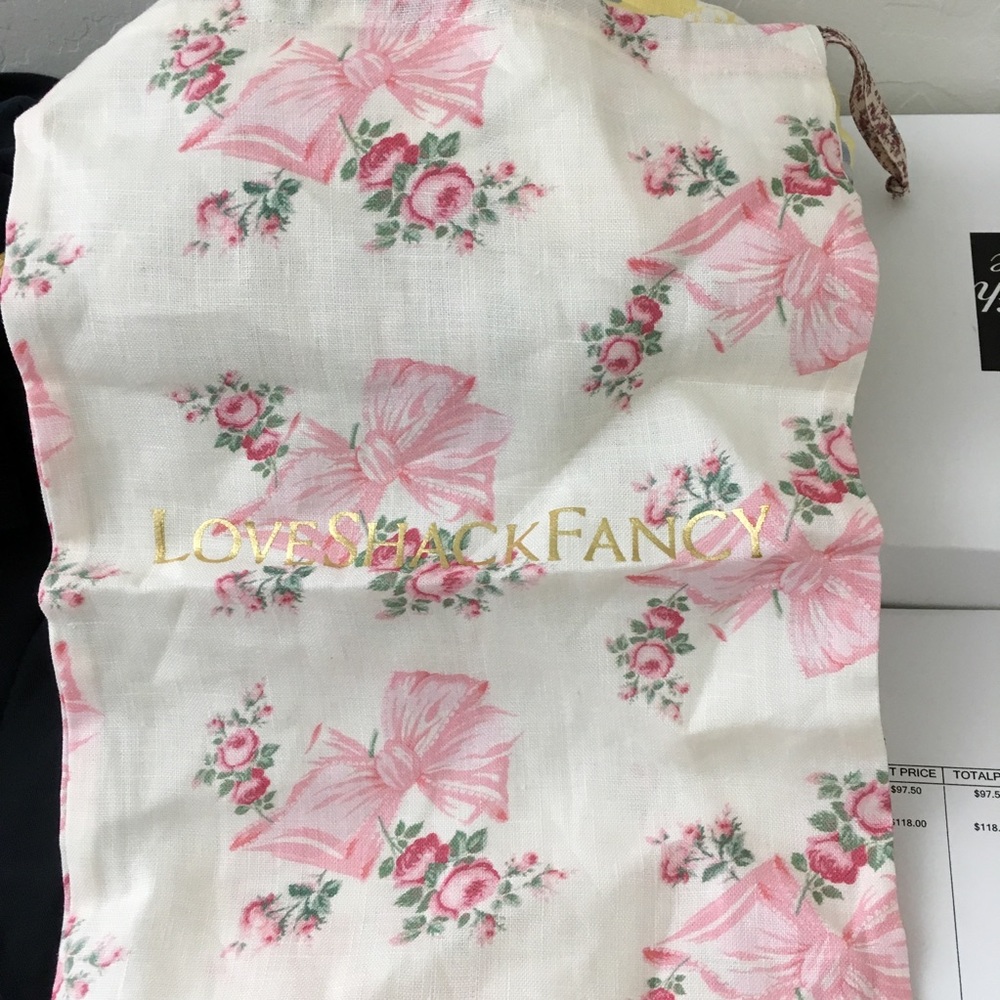 🎀LOVESHACKFANCY BAG🎀VIRAL ROSA BEAUX PRINT